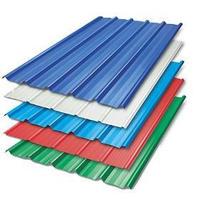 PPGL Color Coated Galvalume Az120 Corrugated Profile Metal Roofing Sheet