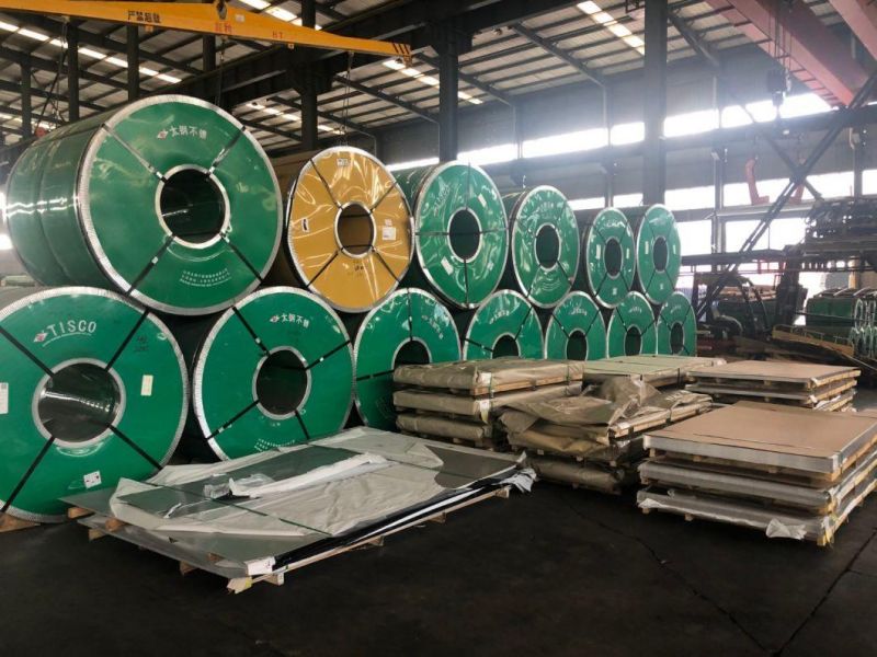 Manufacturer Spot Ss 316L 321 Sat Hot Cold Rolled Inox Sheet JIS G4305 Metal Plate 2b Bright Stainless Strip SUS410 409L 420 430 Ba Surface Stainless Steel Coil