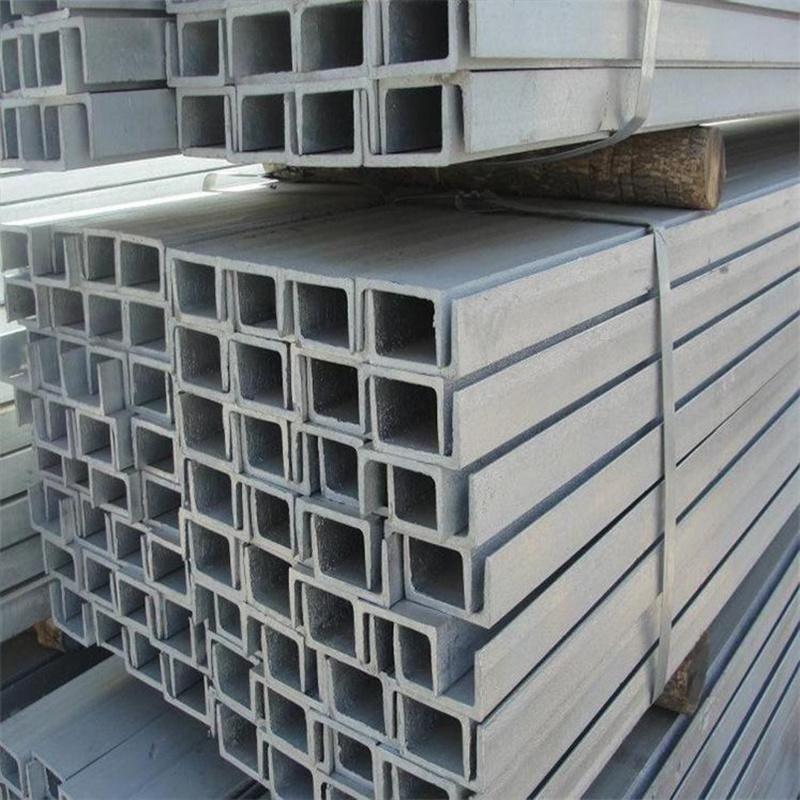 Hot Rolled Galvanized Steel C/U Channel Steel Profile 10/12# Channel Steel Price