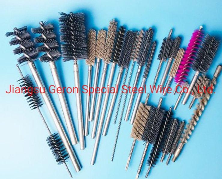 Wholesale Hard Black High Tensile Strength Steel Wire for Industrial Cleaning Copper Tube Brush