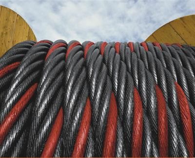 DIN Steel Wire Rope 6X31sw+FC Ungalvanized