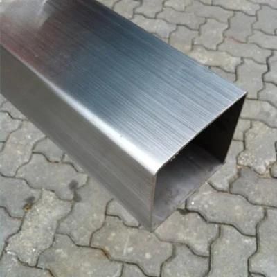 38 X 38mm 50X50mm Hairline 304 316L Stainless Square Pipe