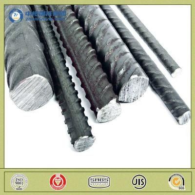 Hot Rolled Grade 60 Ss400 S355 HRB335 HRB400 HRB500 Carbon Steel Rebar Price