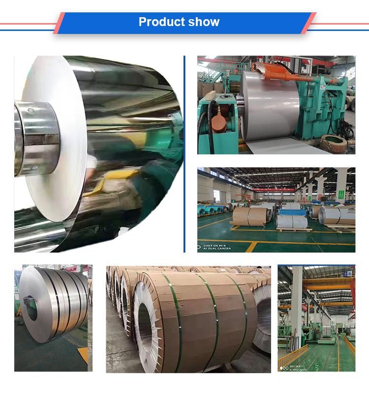 304 304L 321 316 Grade China Manufacturer Ba Stainless Steel Coil for Construction