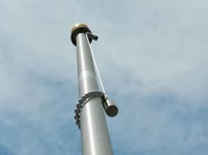 Taper Stainless Steel Electric Automatic Raise Flag Pole