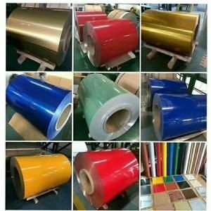 PPGI PPGL Galvanized / Galvalume Steel Coil Color Coated Metal Roofing Sheet