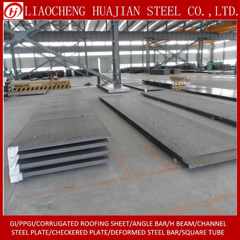 A36 S235jr Ss400 Q235B Q345b Hot Rolled Mild Iron Plate Metal Carbon Steel Sheet for Building Material