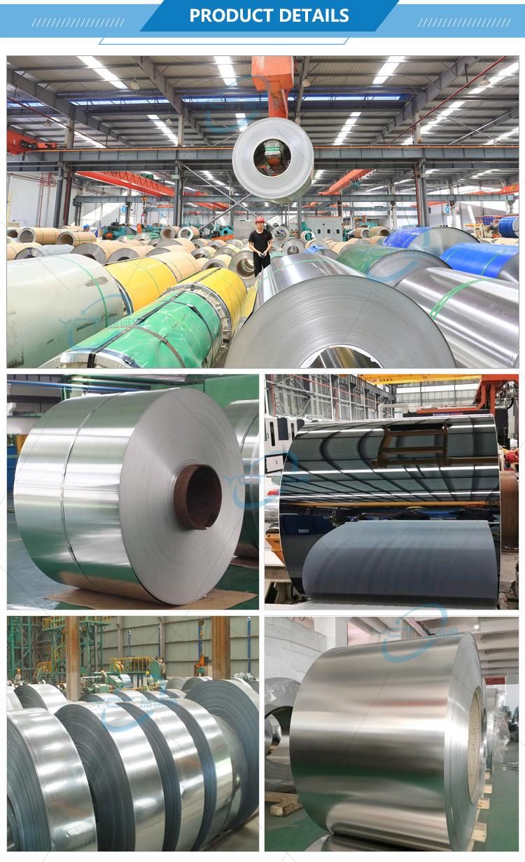 SUS304 316 321 310S 309S 201 430 Stainless Steel Cladding Coil