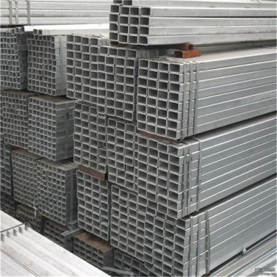 Galvanized 1 Inch Rectangle Tube Chinese BS Square Steel Pipe