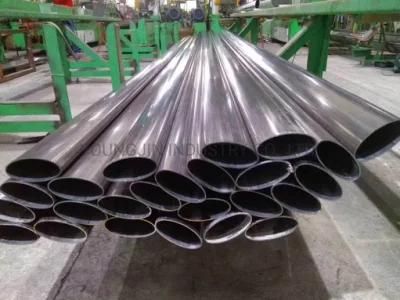 Handrail Stainless Steel Oval Pipe (201, 304, 316)
