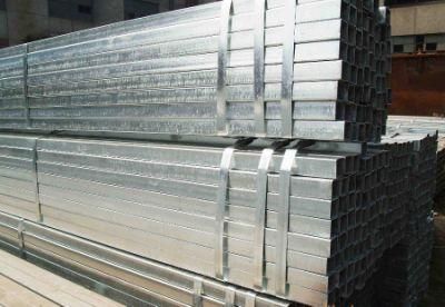 75mm X 38mm Rhs Shs Galvanised Pipe Square Tube
