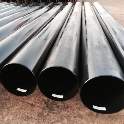St37 St52 Structural Carbon Steel Pipe / ERW Steel Pipe / Welded Steel Pipe for Low Pressure Delivery