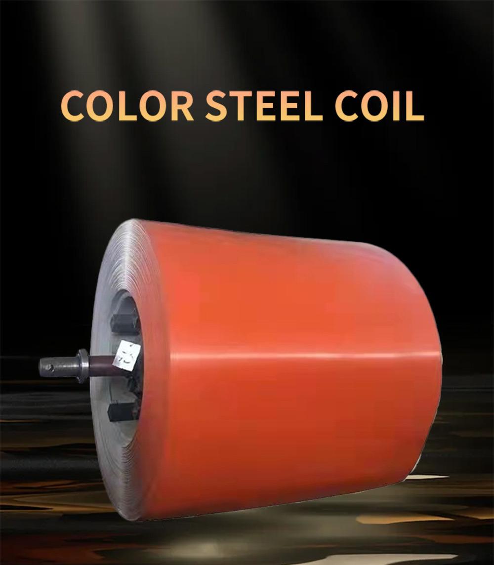 Thick Prepainted Galvanized Steel Coil with S350gd for Prefabrication PPGI