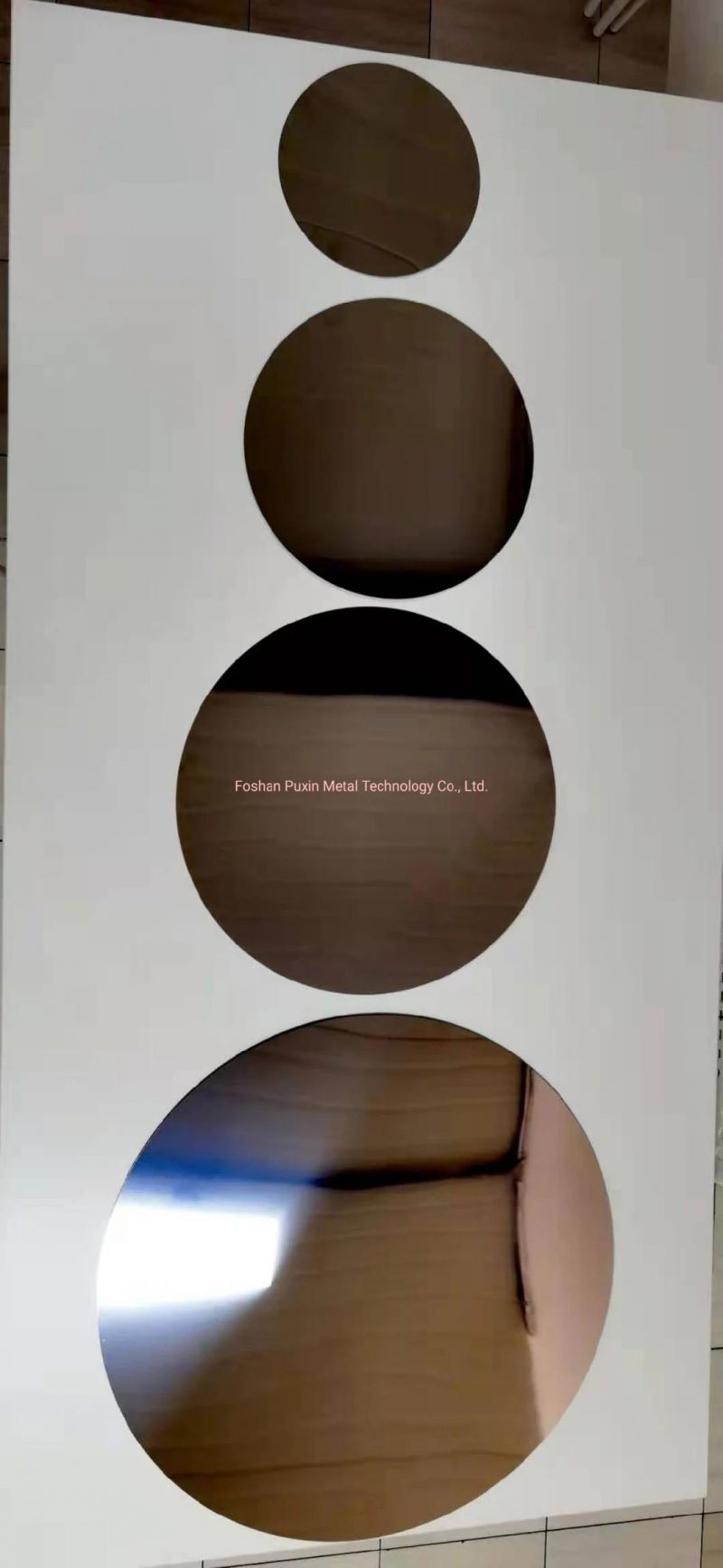 Cold Rolled 420 Mirror Polished 2b Surface Round Plate Sheet Stainless Steel Circle