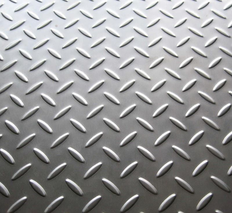 Hot Rolled Mild Steel Plate Tear Drop Chequered Ms Carbon Steel A36 Q235 3mm Checkered Steel Plate