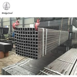 40X40 Ms Hollow Section Black Steel Square Pipe ASTM a 252 Grade 2