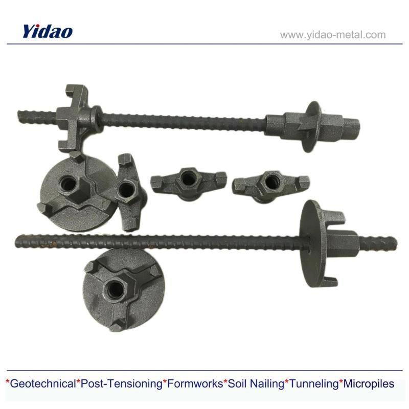 Form Tie Rods for Formwork and Sheet Piling