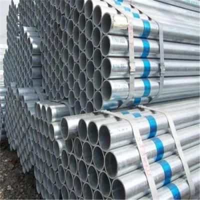 Q235 Q355 Scaffolding Pipes ERW Welded Gi Pre Galvanized Round Scaffolding Steel Pipe in Stock