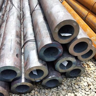 Black Carbon Sseamless Steel Pipe C45 1020 A106 St37 St52 Iron Steel Piping