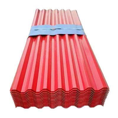 High Quality Galvanized Color Coated Corrugated 2.5mm Steel Roofing Sheet Metal Roofing Plate