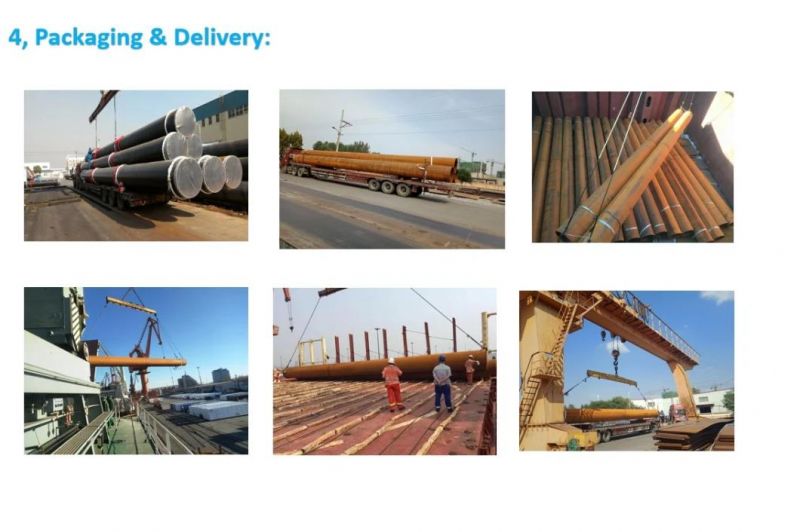 Tublar Piles, En10219, ASTM A252 Gr. 3, Steel Pipe