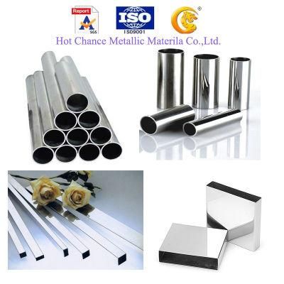 SUS201 304 Stainless Steel Welded Rectangular Pipe