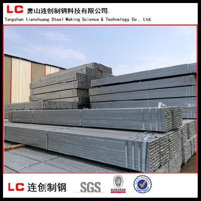 Great Price of 40*20mm Carbon Steel Hot Dipped Galvanized Square Pipe
