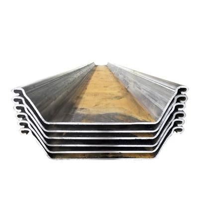 U Type 2 Type 3 S355gp Steel Sheet Pile Hot Rolled Steel Sheet Piles