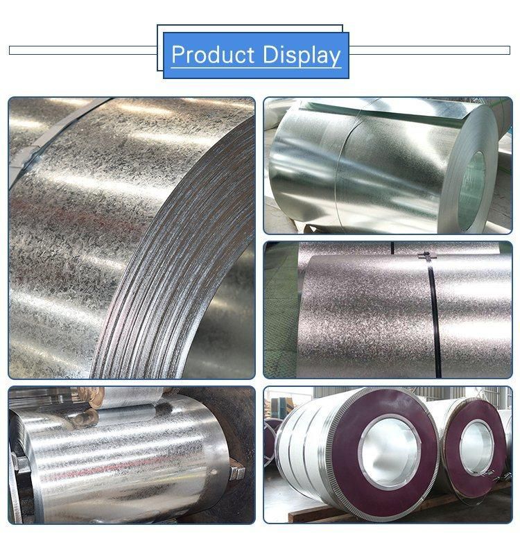 Galvanized Steel Coils Strip Roofing Sheet Building Material Metal Sheet Steel Coil
