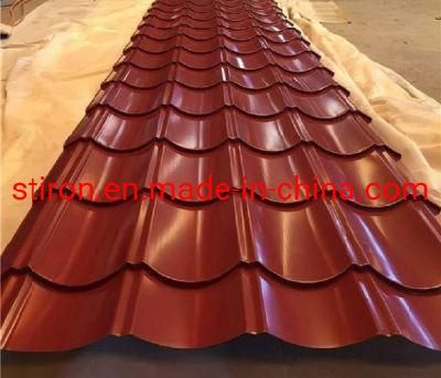 Roofing Materials Prepainted Steel Sheet Dx51d+Z/Dx53D+Z/S220gd-550gd Zinc Color Coated Galvanized Steel Coil PPGI
