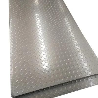 SUS 430 202 Checkered Stainless Steel Plate