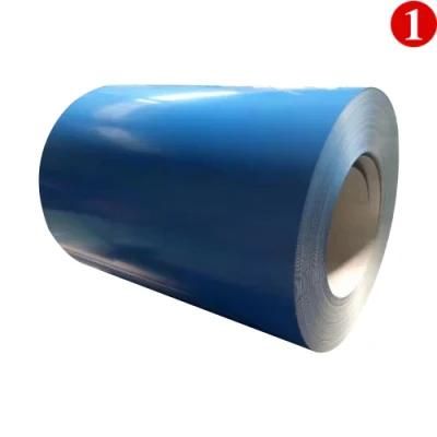 High Quality Az60 Ral5052 PPGI Galvanized Corrugated Steel Roofing Sheet Color Coated Steel Coil