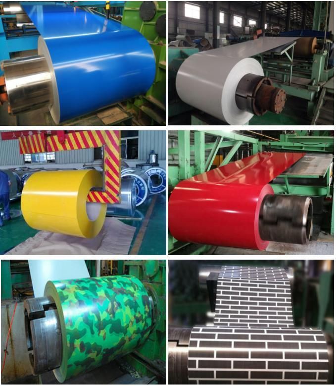 Manufacturer 0.14-4.0mm PPGI PPGL Color Coated Prepainted Galvanized Steel Coil