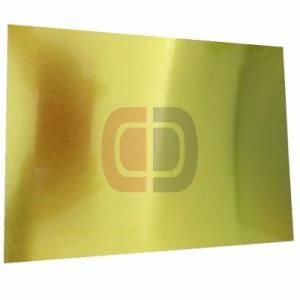 ETP SPTE Golden Varnish Tinplate Steel Sheet for Food Cans Making