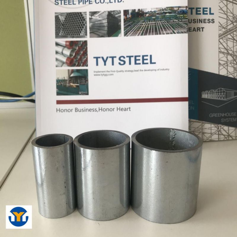 3/4" Building Materials Carbon Steel Hollow Section Galvanized Steel Conduit Pipe BS1387