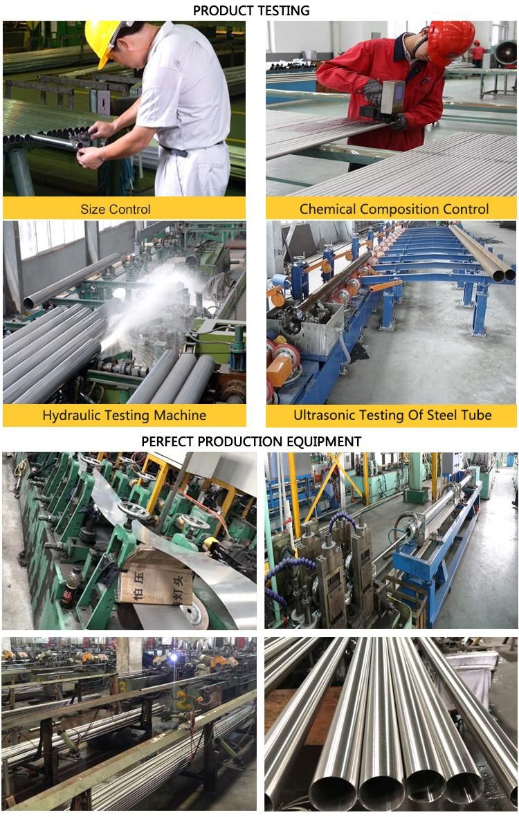 Wholesale 316 Polished Round Square Stainless Steel Pipe