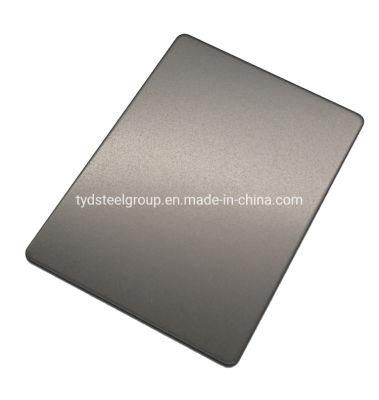 High Quality ASTM A240 Bronze Color Coating Super Mirror 8K Anti Fingerprint Apf Anti Corrosion Inox Stainless Steel Sheet