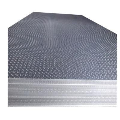A36 Ss400 St37 Black Carbon Checkered Steel Plate