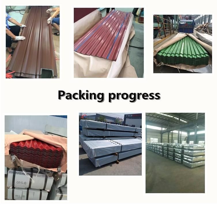 Hot Sale Corrugated Galvanized PPGI Tile Steel Roofing Sheet