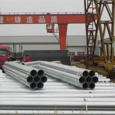 Q235 Galvanized Iron Steel Pipe Gi Round Pipe Hot DIP Galvanized Welded Steel Pipe