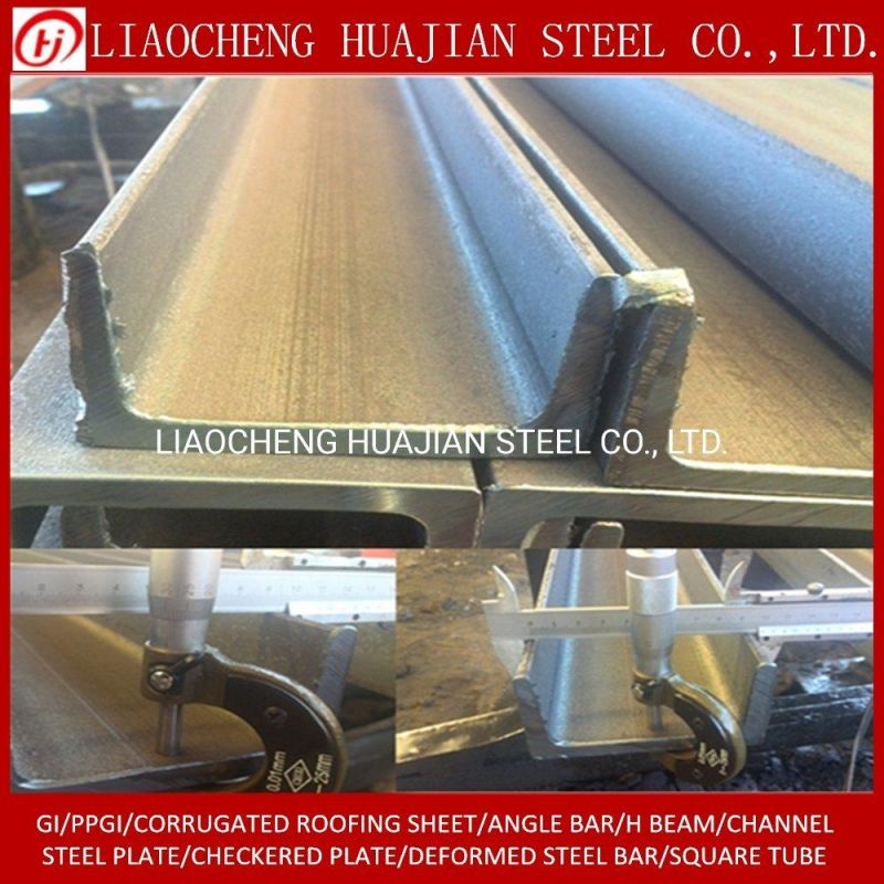 Galvanized and Black Cold Bend Structural Steel C Channel Profile