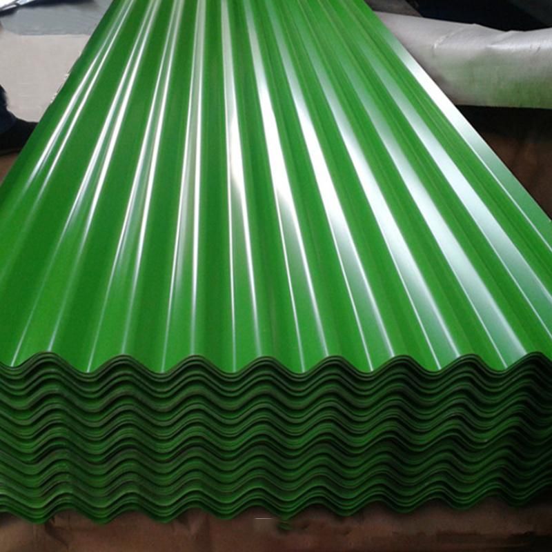20 Gauge Corrugated Steel to Zambia Dubai PPGI Corrugated Roofing Sheet