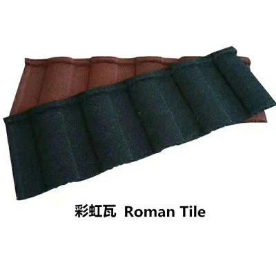 Metal Building Materials Tin Roof Mixed Colorful Stone Coated Steel Roofing Tiles