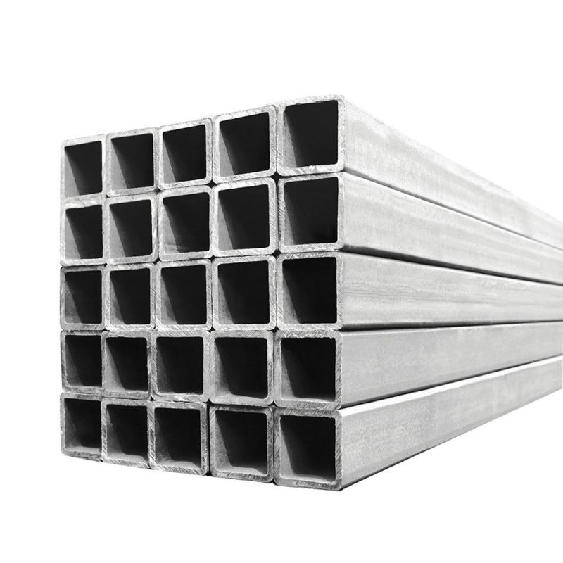 High Quality Q195 Q235 Pre Galvanized Square Hollow Section Steel Tube and Gi Square Pipe Rectangular Steel Pipe