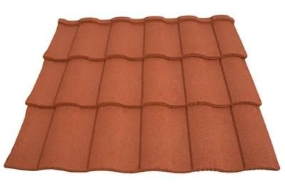 Roof Building Materials Aluminum Zinc House Thicken Stone Coated Metal Roofing Tile Villa Metal