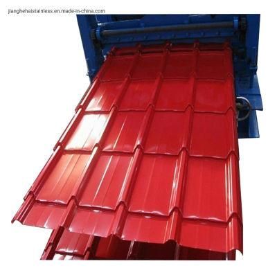 Color Coated Colored Corrugated Roofing Sheet