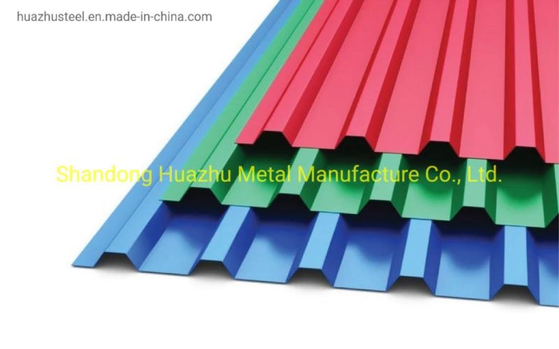 Best Factory in China Supply PPGI PPGL Antistatic Germproof Dustproof Prepainted Corrugated Steel Sheet Plate