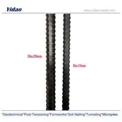M20-HRB335 Hot Rolled Left Thread Bar for Formwork Tie