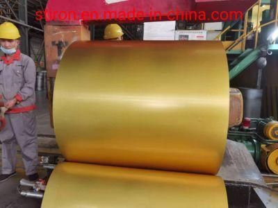 Golden ASTM Afp Az100~150gms Gl Anti-Finger Print G550 Full Hard Hot Dipped Zincalume Steel Coil