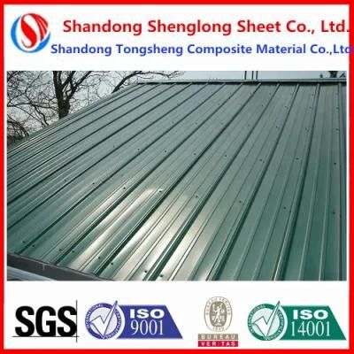 Color Coated Galvanized Corrugated Steel Plate/Sheet for Roof Building Material From China Factroy